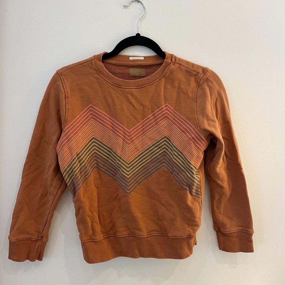MOTHER Chevron Sweater